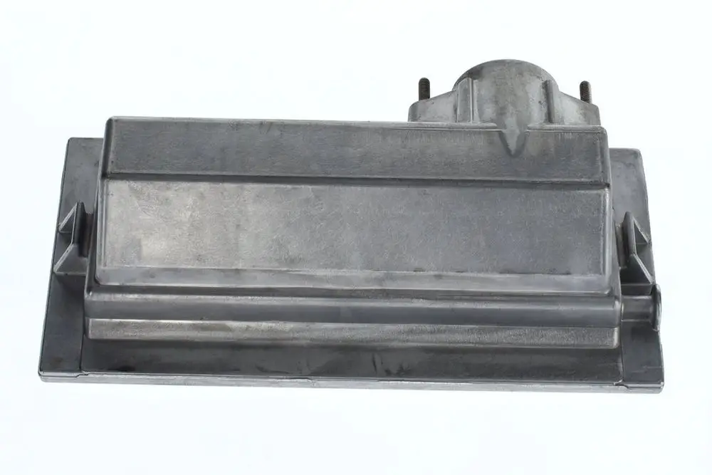 BOSCH Brennergehäuse aus Metall mit flacher Oberfläche und seitlichen Befestigungen, ohne sichtbare Kennzeichnungen oder Maße.